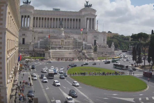 Imagen de vista previa de la cámara web Piazza Venezia, Vittorio Emanuele Monument - Rome